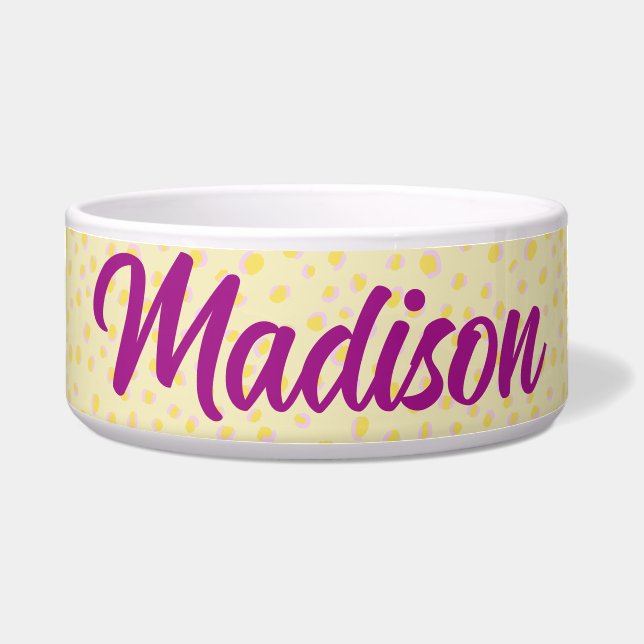Écuelle Impression Preppy Cheetah (Devant)