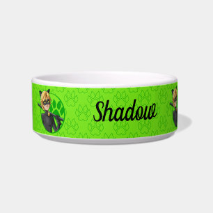Écuelle Insigne vert Cat Noir