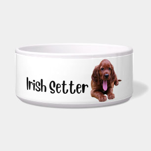 Écuelle Irish Setter - bol de chien par race