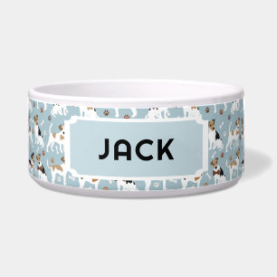 Écuelle Jack Russell Terrier Patrouilles et os Chien