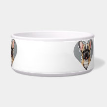 J'ADORE BULLDOGS FRANÇAIS jolie caricature chiot d