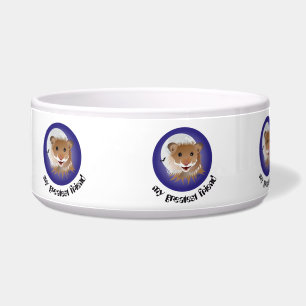 Écuelle J'adore mon petit hamster Pet Bowl