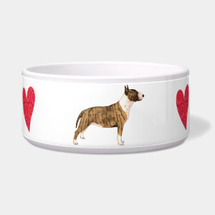 Écuelle J'aime ma mini Bull Terrier