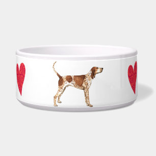 Écuelle J'aime mon American English Coonhound
