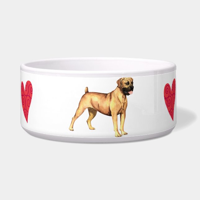 Écuelle J'aime mon Boerboel (Droite)