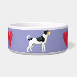 Écuelle J'aime mon bol de chien agricole danois-suédois