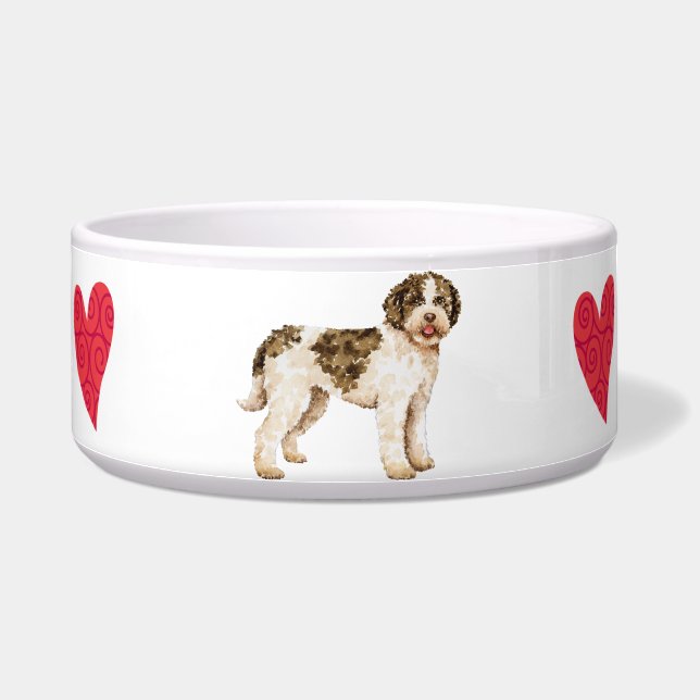 Écuelle J'aime mon Lagotto (Droite)