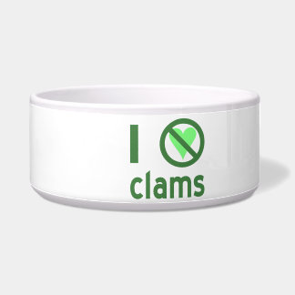 Écuelle Je Déteste Les Clams I No Love Clams
