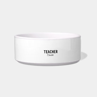 Écuelle Je suis professeur d'école Collègeajoutez votre no