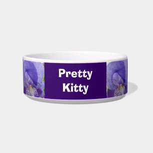 Écuelle Joli bol pour chat Pretty Kitty Fleur d'Iris Viole