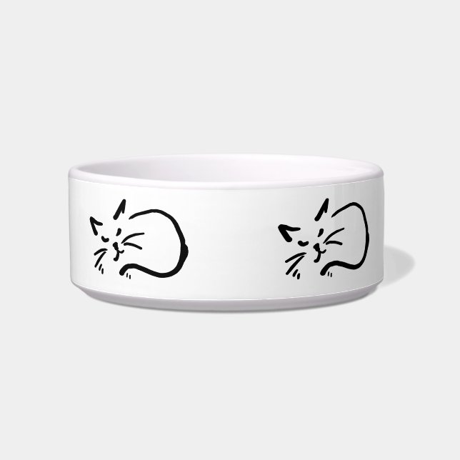 Écuelle Joli chat endormi (Gauche)