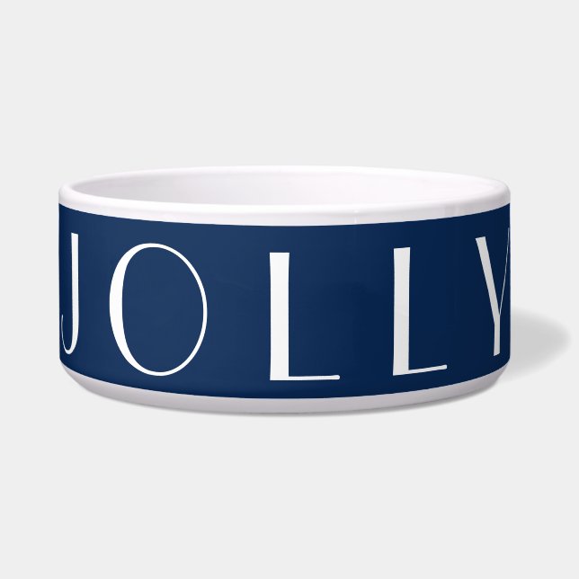 Écuelle Jolly Moderne Typographie de la Marine (Devant)