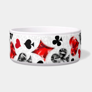 Écuelle Joueur de poker Joueur de cartes de jouer costumes