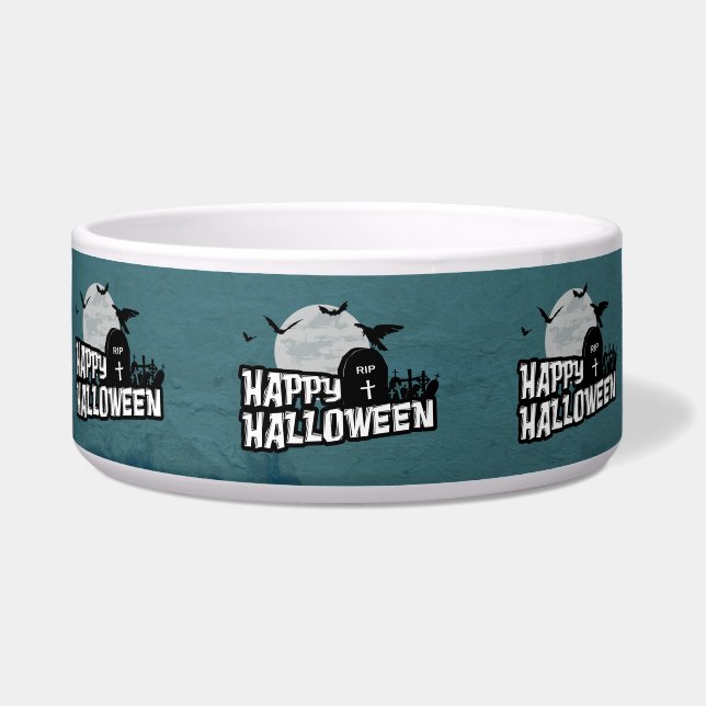 Écuelle Joyeux Halloween (Devant)