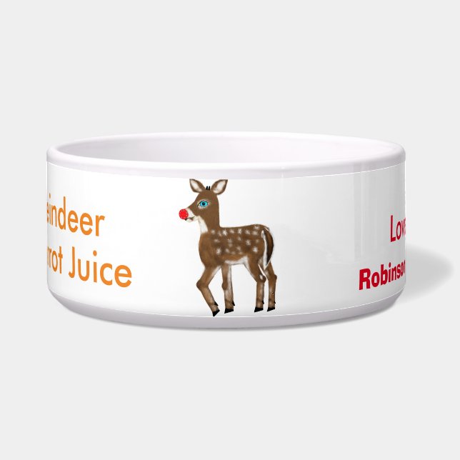 Écuelle Jus de carottes de rennes Nom du bol (Devant)