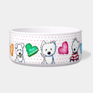 Écuelle KiniArt Westie Puppy Love