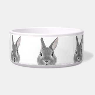 Écuelle Lapin nain du Pays-Bas Alimentation grise