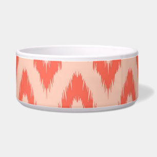 Écuelle Le zigzag aztèque tribal de chevron barre le motif