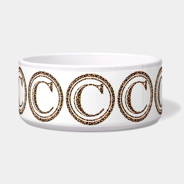 Écuelle léopard C (Devant)