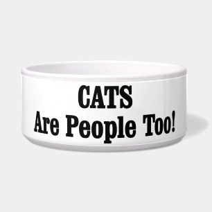 Écuelle Les CATS Sont Aussi Des Gens !