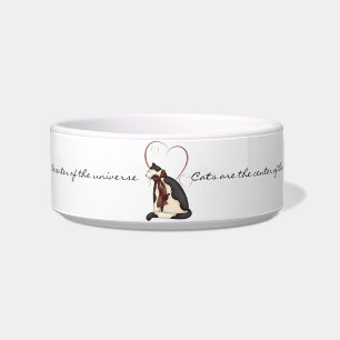 Écuelle Les chats sont le centre de l'Universe Cat Bowl