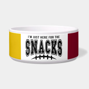 Écuelle Les Commandants De Washington Pour Les Snacks Pet