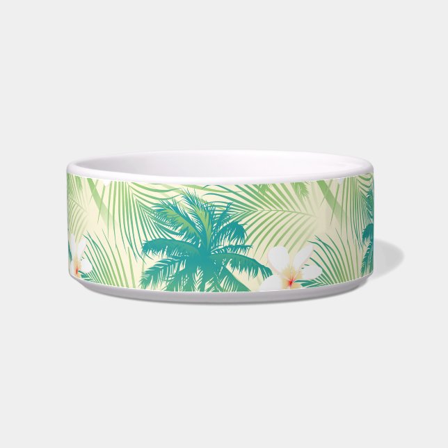 Écuelle Les palmiers tropicaux d'été (Gauche)