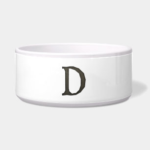 ÉCUELLE LETTRE MONOGRAPHIQUE BÉTON D