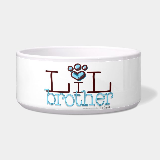 Écuelle Lil Brother Empreinte de patte (Devant)
