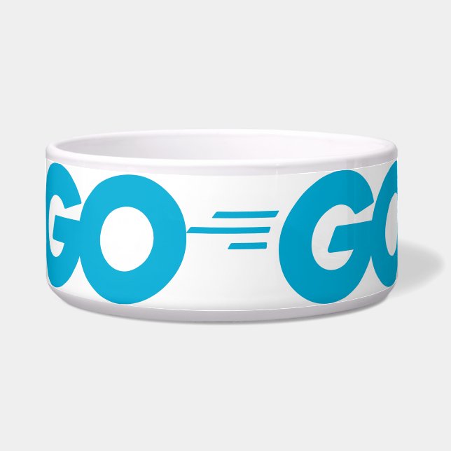 Écuelle Logo Golang (Go Programming Language) (Devant)