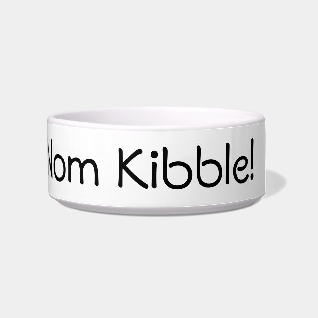 Écuelle L'OM Nom Nom Nom Kibble (Droite)