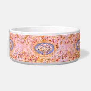Écuelle Louis XV Floral Pet Bowl