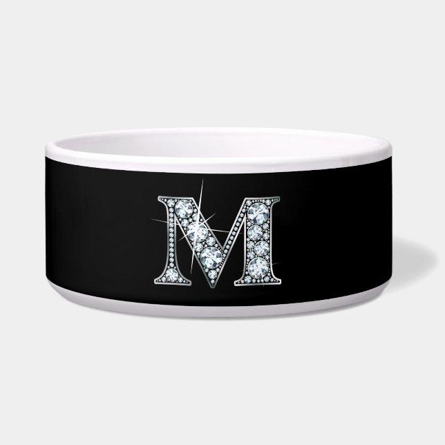 Écuelle M "Diamond Bling" Pet Bowl (Devant)