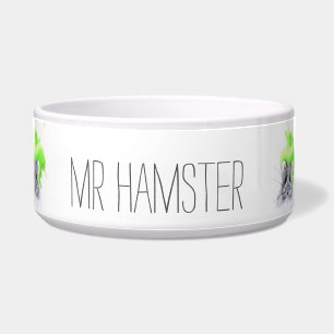 Écuelle M. Hamster nom personnalisé