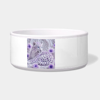 Écuelle Magnifique Art du Léopard Bijou de Pourpre Royale
