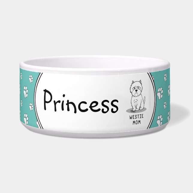 Écuelle Maman Westie - Chien Maman West Highland White Ter (Devant)