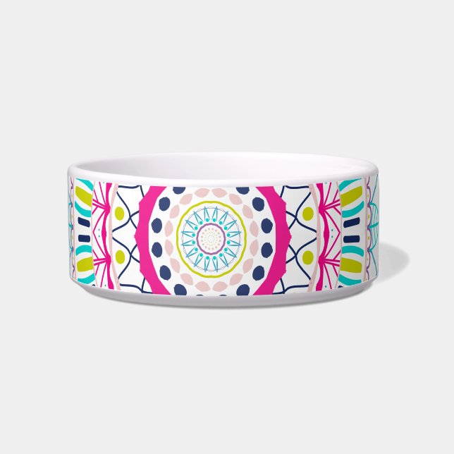 Écuelle mandala coloré (Devant)