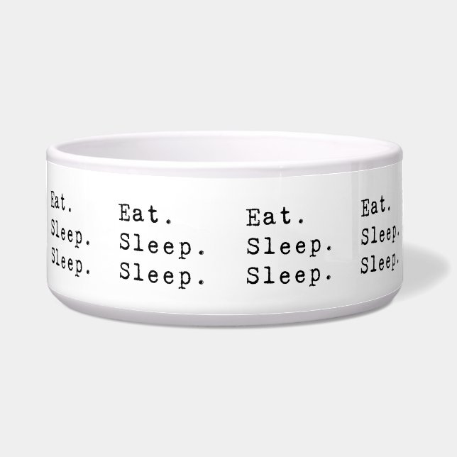 Écuelle Mangez le sommeil (Devant)