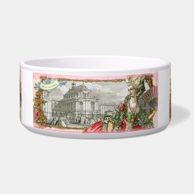 Écuelle Marie Antoinette à la cuvette faite sur commande (Devant)