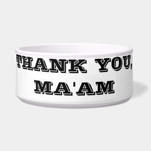 ÉCUELLE MERCI, MADAME