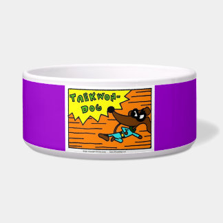 Écuelle Milieu TAEKWON-DOG Pet Bowl - Violet