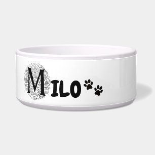 Écuelle Milo - Chiens et chats bol personnalisé