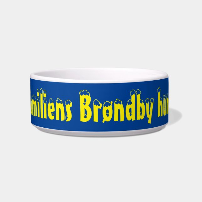 Écuelle min Brøndby hund (Devant)