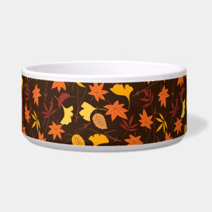 Écuelle Modèle de feuilles d'érable d'automne de Thanksgiv