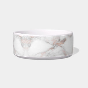 Écuelle Modèle Elegant Rose Marbre blanc Or tendance