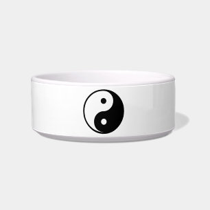 Écuelle Modèle noir et blanc d'illustration de Yin Yang