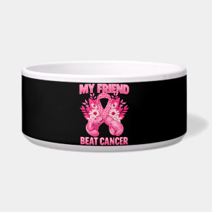 Écuelle Mon ami a vaincu le cancer