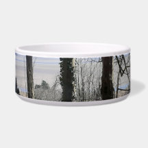 Morecambe Bay View Ceramic Pet Bowl