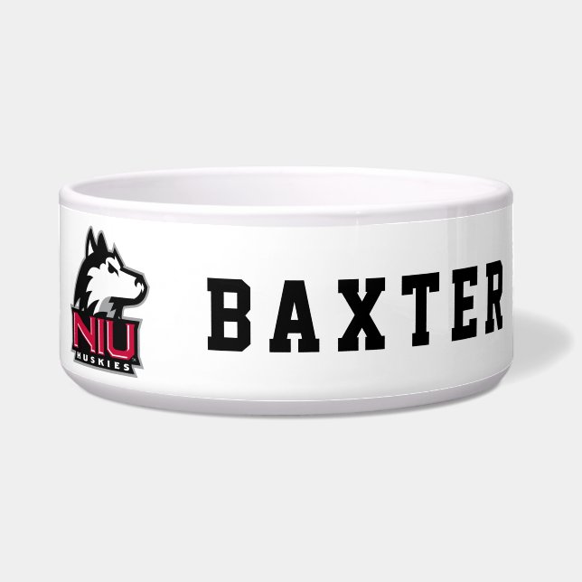 Écuelle Mot-symbole NIU Huskies (Devant)