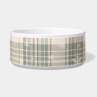 Motif à carreaux et flocons de neige Cozy Design